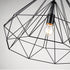 Pendant Luminaire In Matt Black LL00151